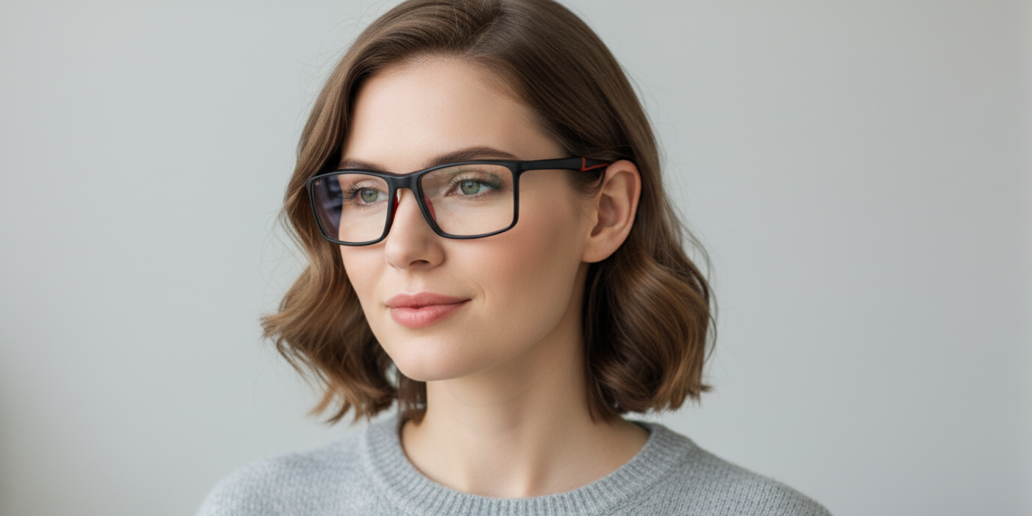 Full Rim Rectangle Classic Eyeglasses