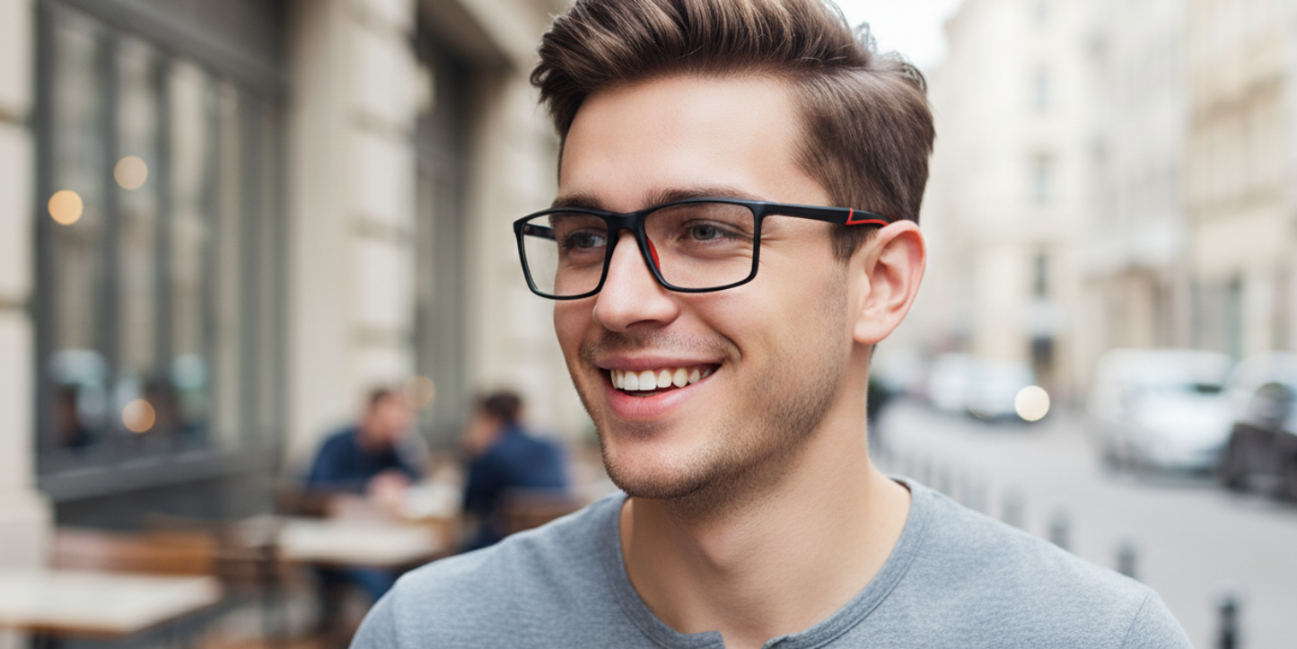 Full Rim Rectangle Classic Eyeglasses
