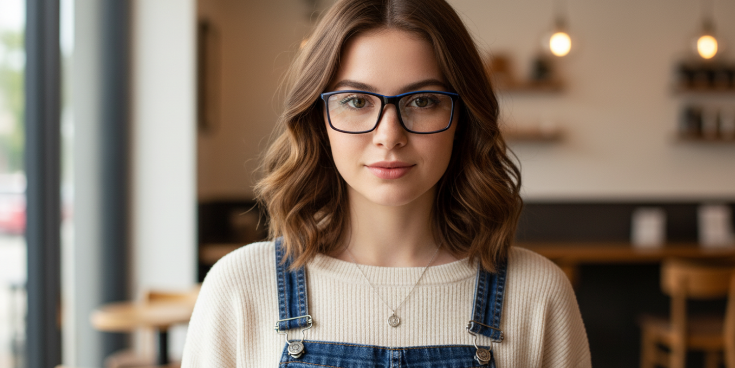 Full Rim Rectangle Classic Eyeglasses