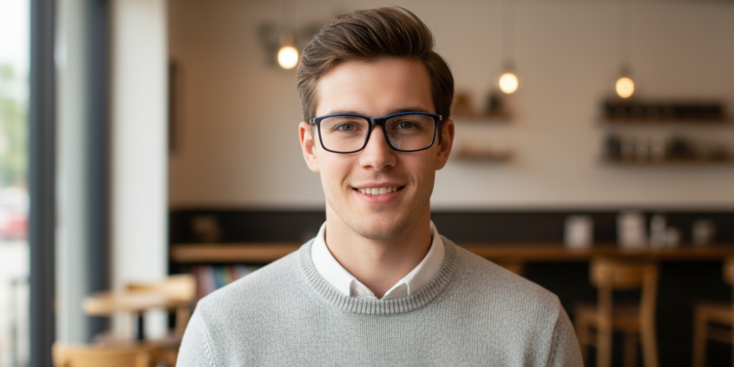 Full Rim Rectangle Classic Eyeglasses