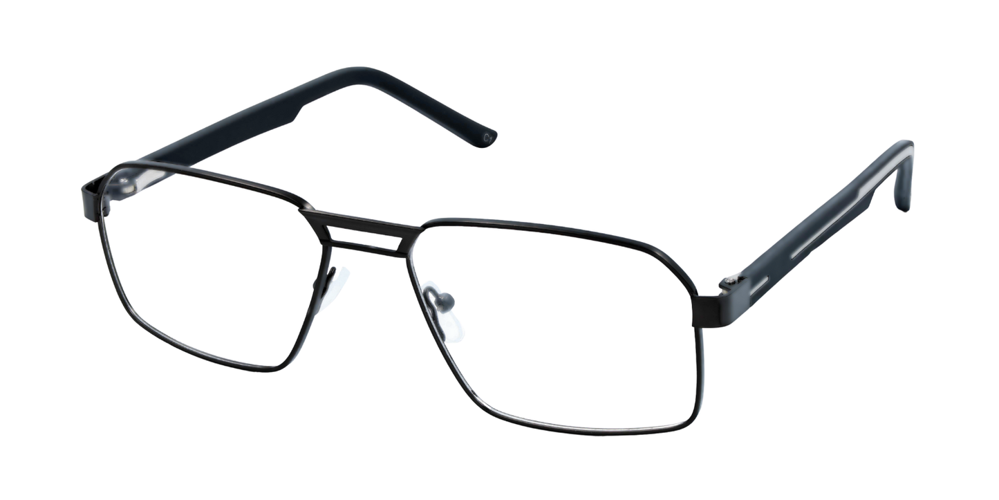 Full Rim Double Bridge Rectangle Eyeglasses