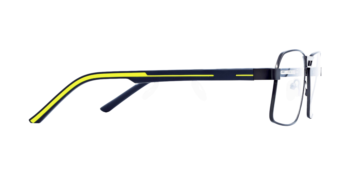 Full Rim Double Bridge Rectangle Eyeglasses
