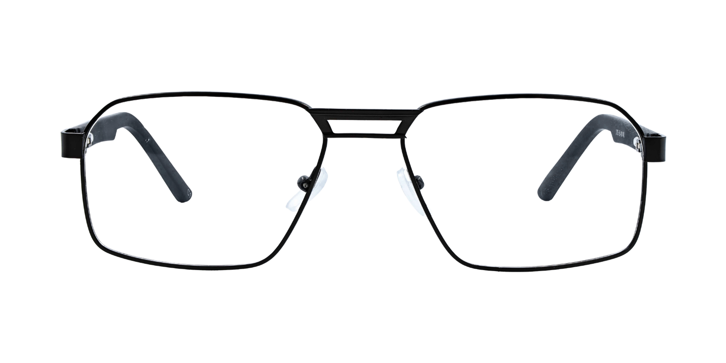 Full Rim Double Bridge Rectangle Eyeglasses