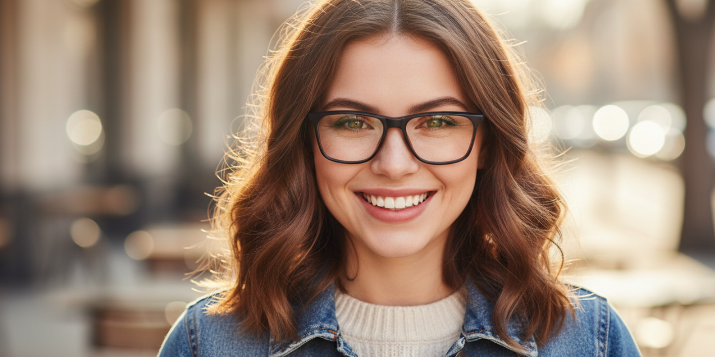 Full Rim Rectangle Classic Eyeglasses