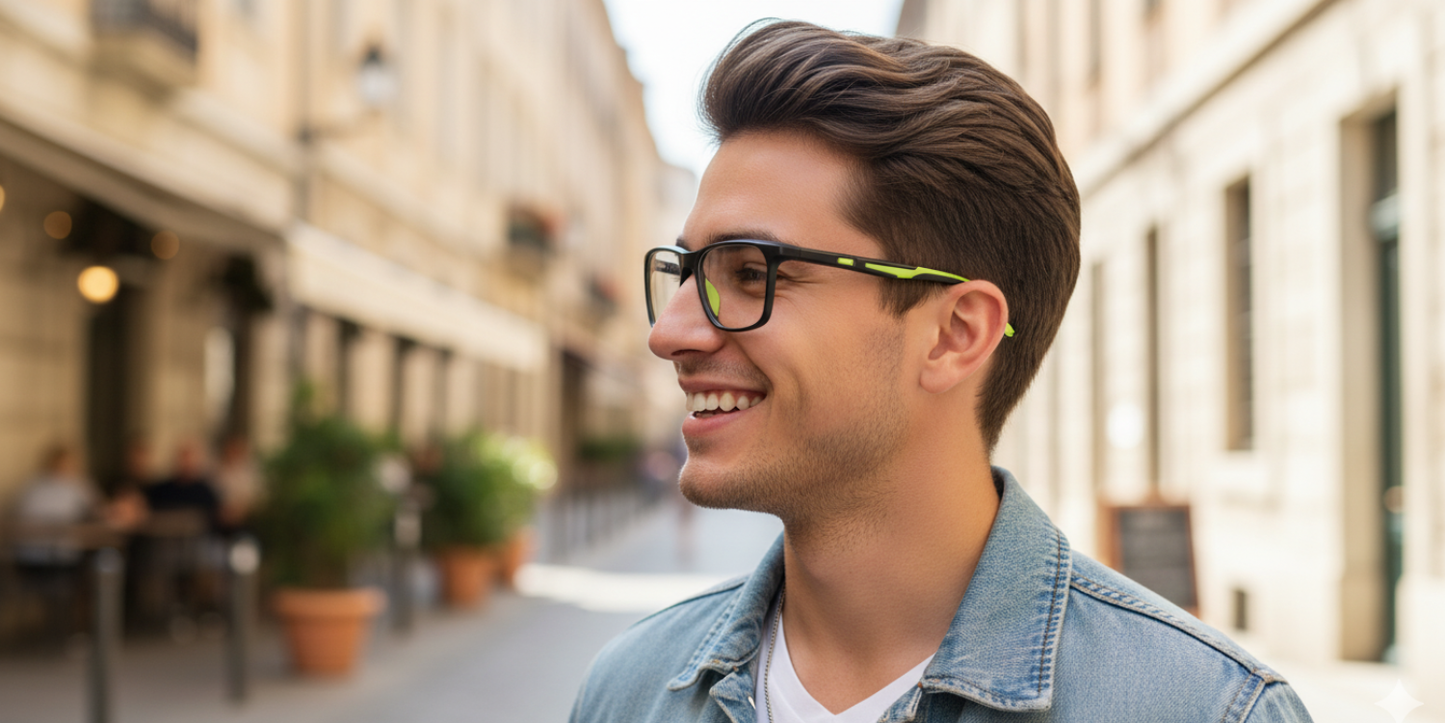 Full Rim Rectangle Classic Eyeglasses
