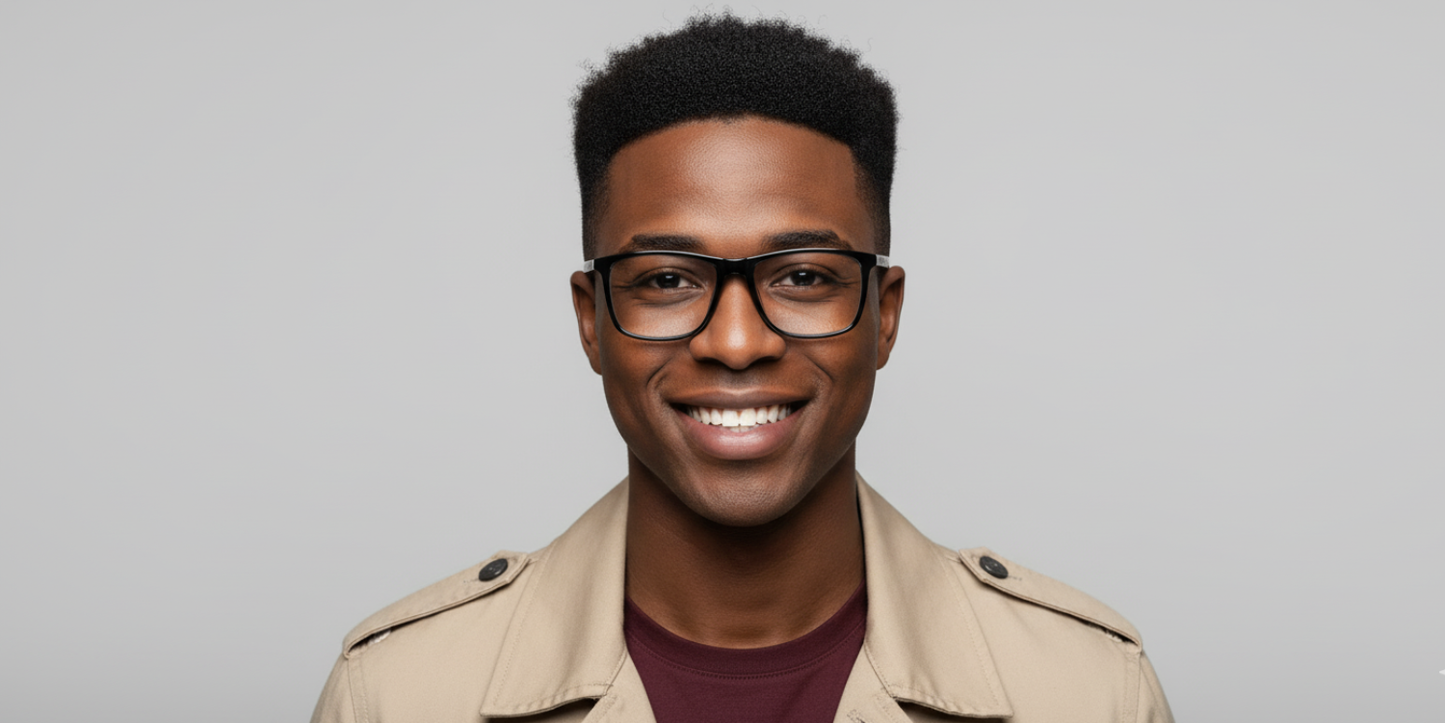 Full Rim Rectangle Classic Eyeglasses