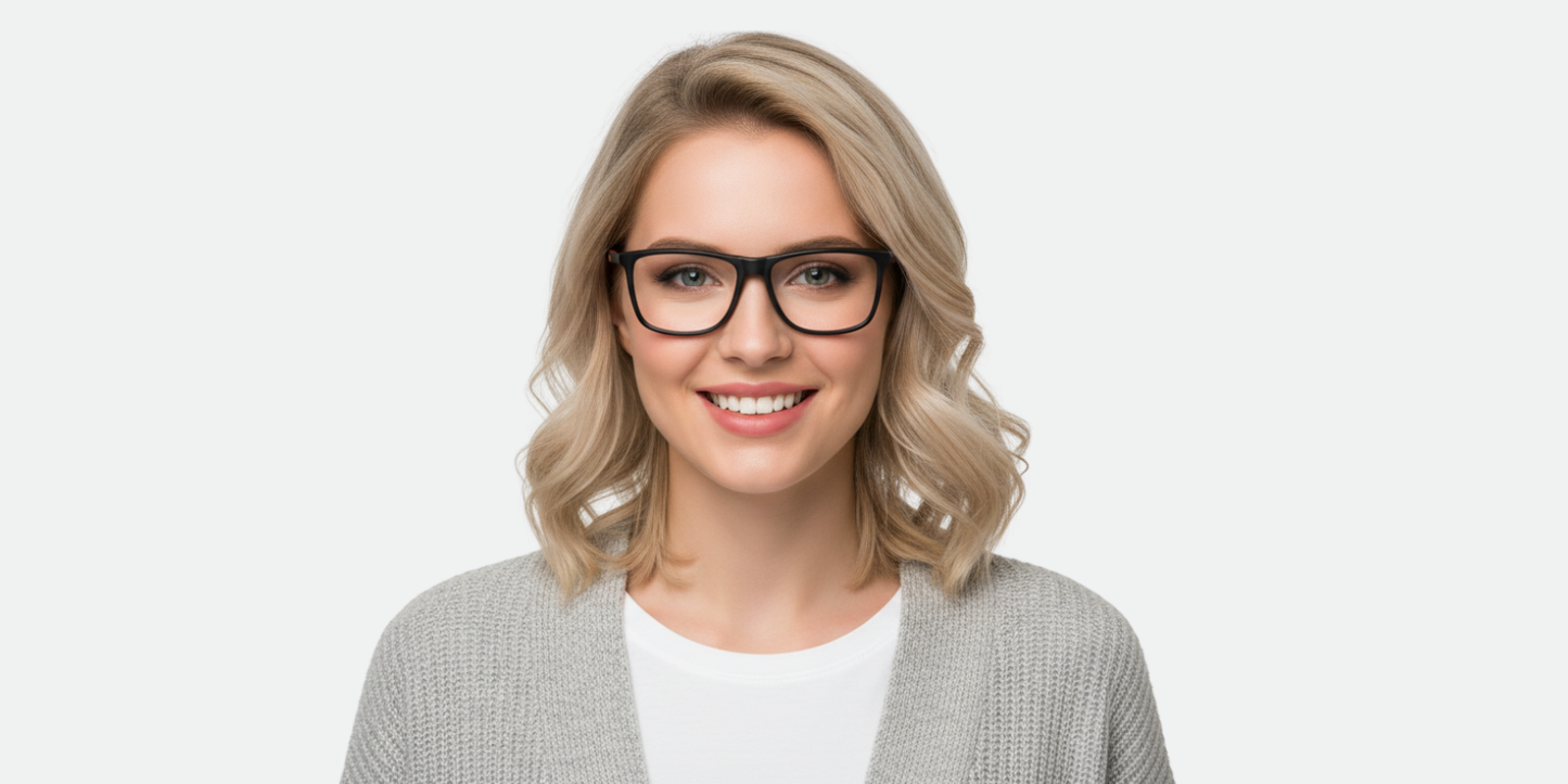 Full Rim Rectangle Classic Eyeglasses