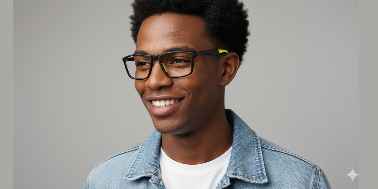 Full Rim Rectangle Classic Eyeglasses