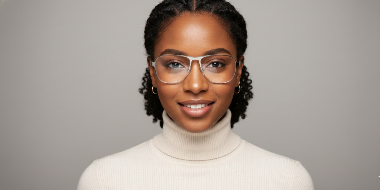 Full Rim Aviator Classic Eyeglasses
