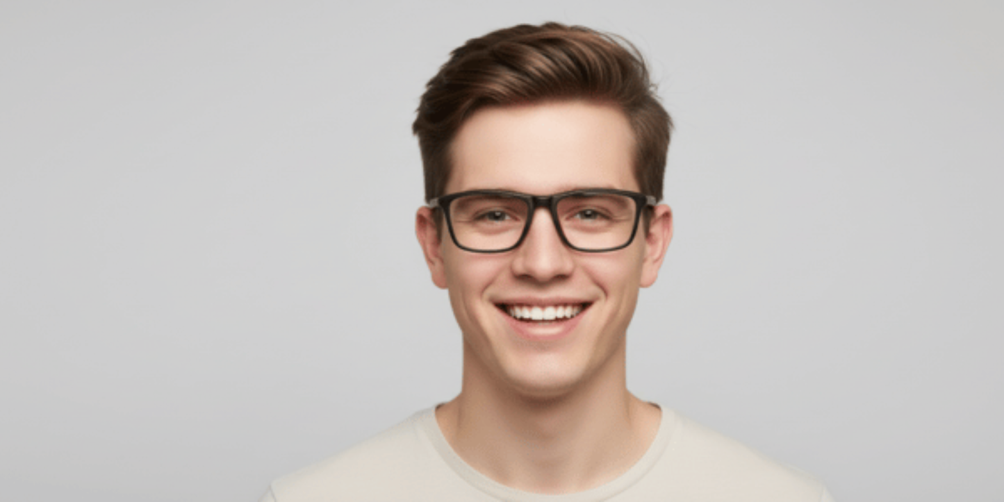 Full Rim Rectangle Classic Eyeglasses
