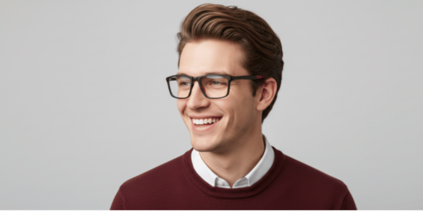 Full Rim Rectangle Classic Eyeglasses