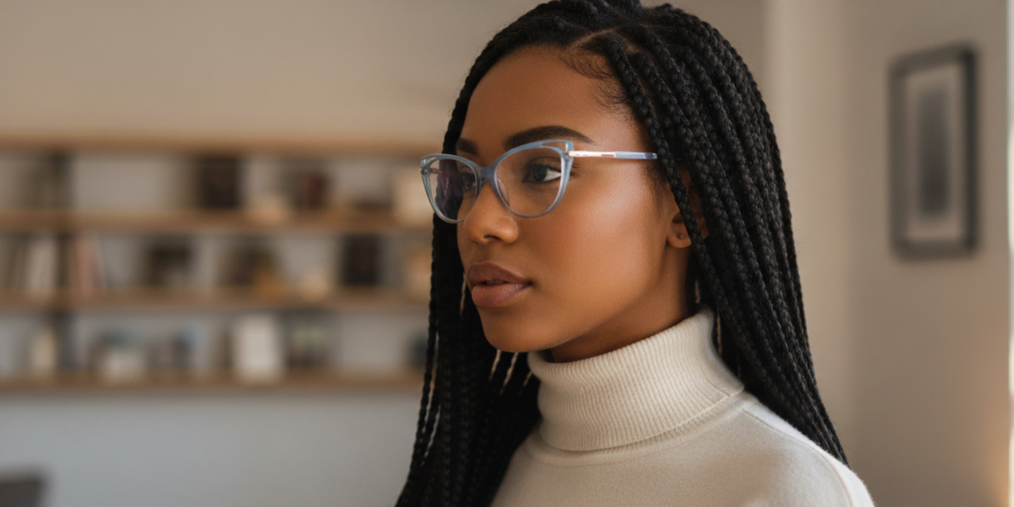 Full Rim Cat Eye Premium Eyeglasses