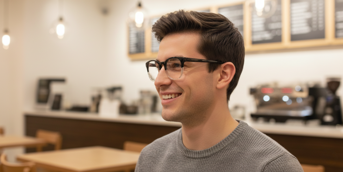 Full Rim Round Classic Eyeglasses