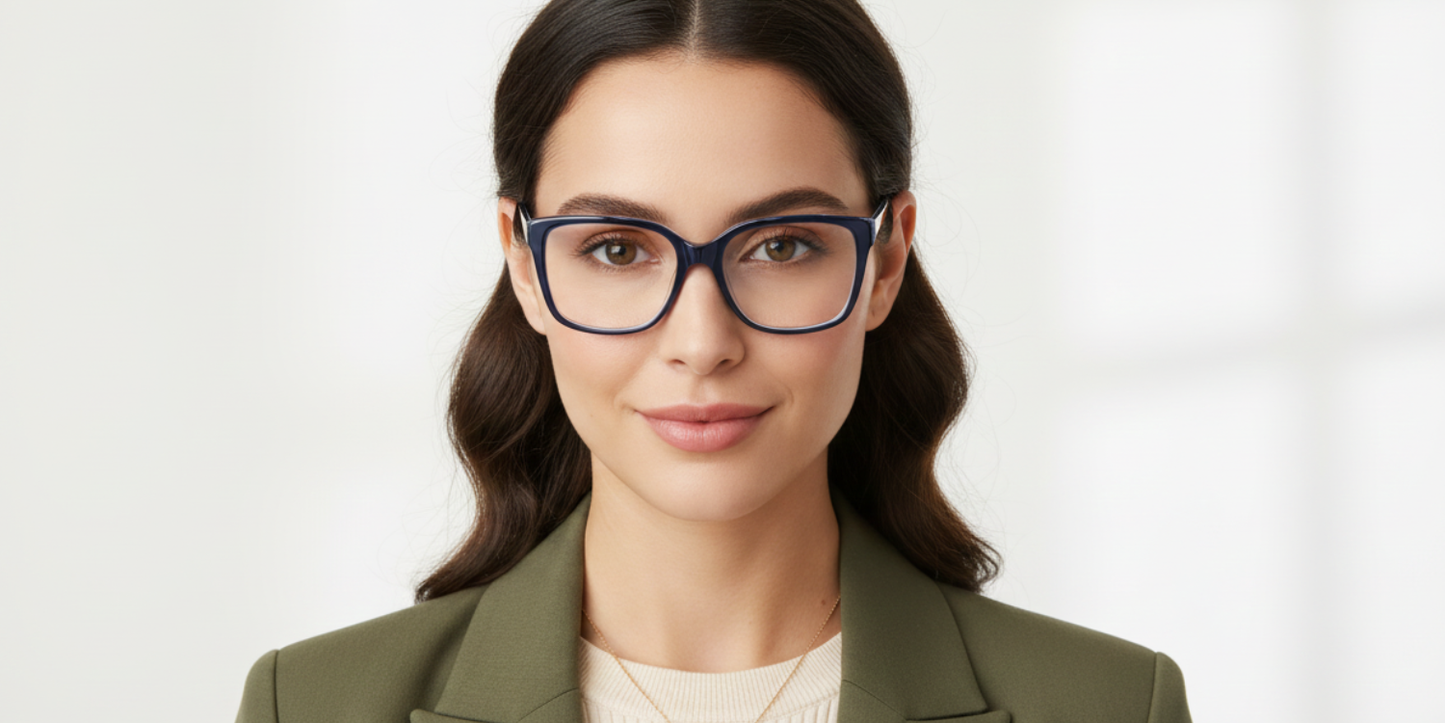 Full Rim Rectangle Classic Eyeglasses