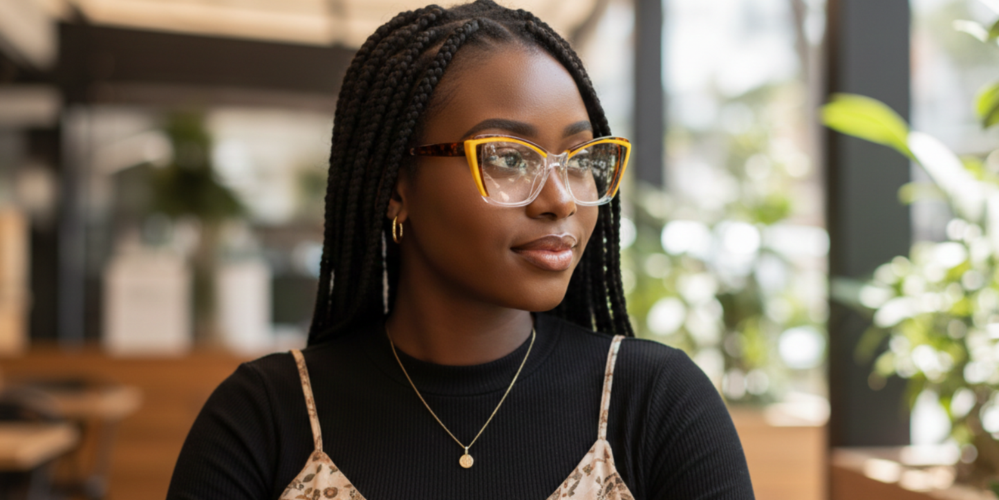 Full Rim Cat Eye Premium Eyeglasses