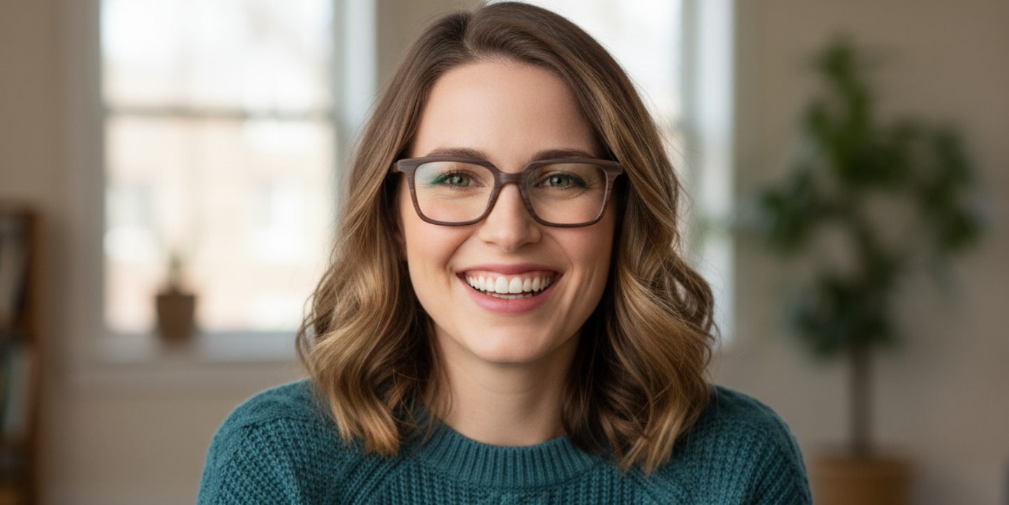 Full Rim Rectangle Classic Eyeglasses