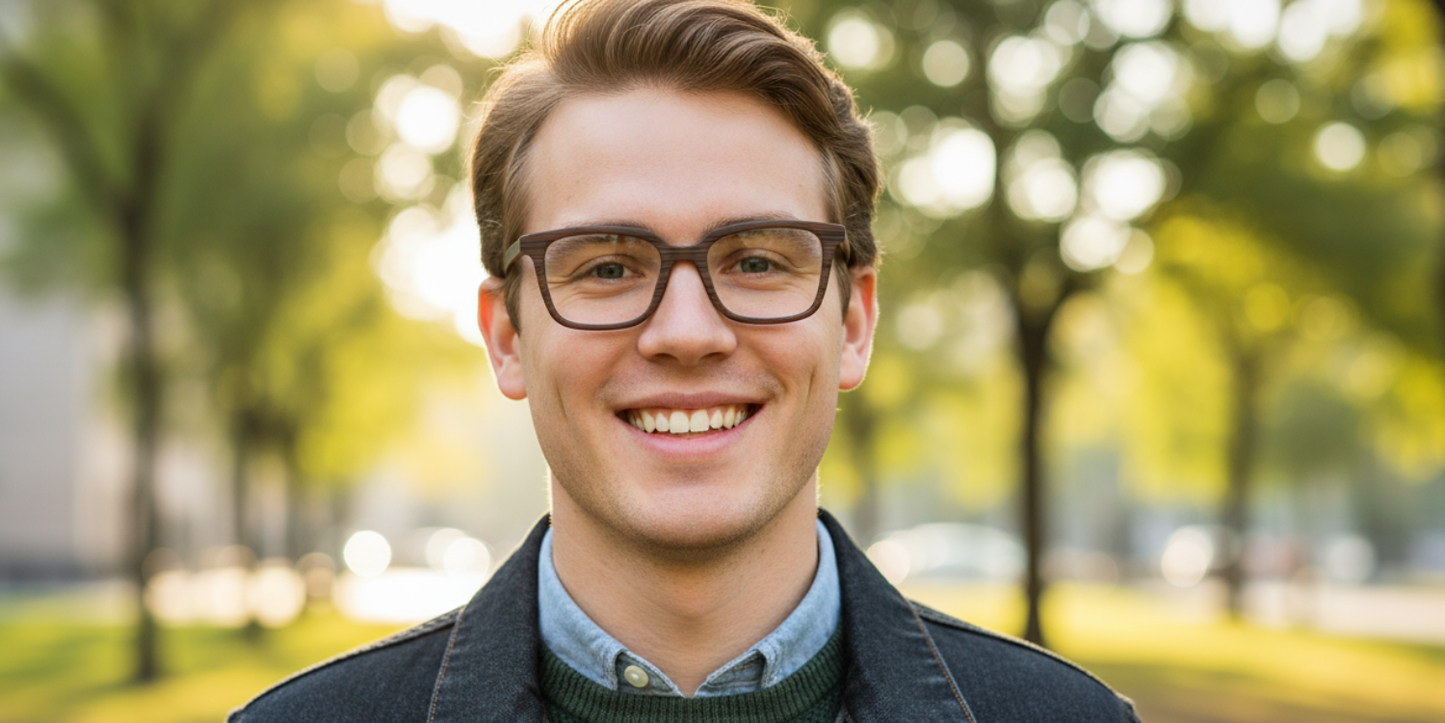 Full Rim Rectangle Classic Eyeglasses