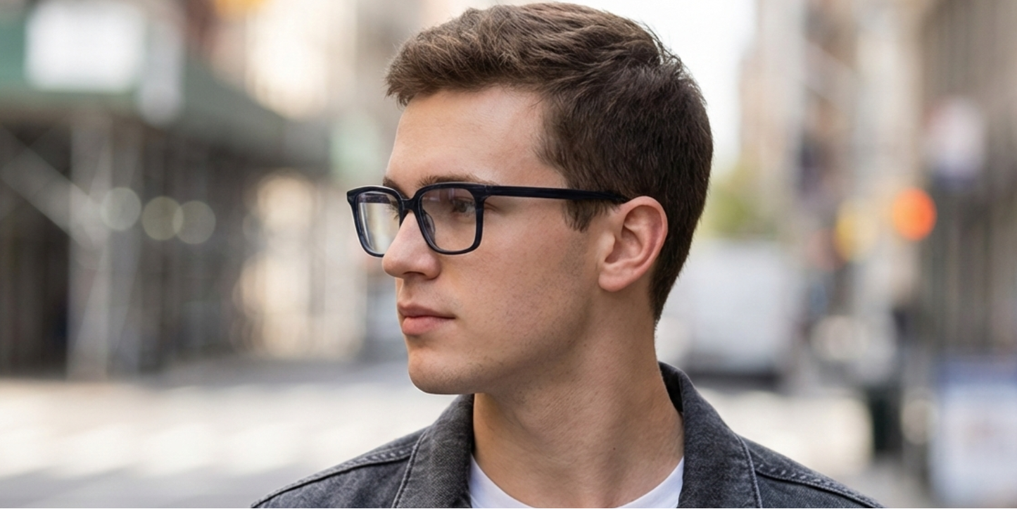 Full Rim Rectangle Classic Eyeglasses