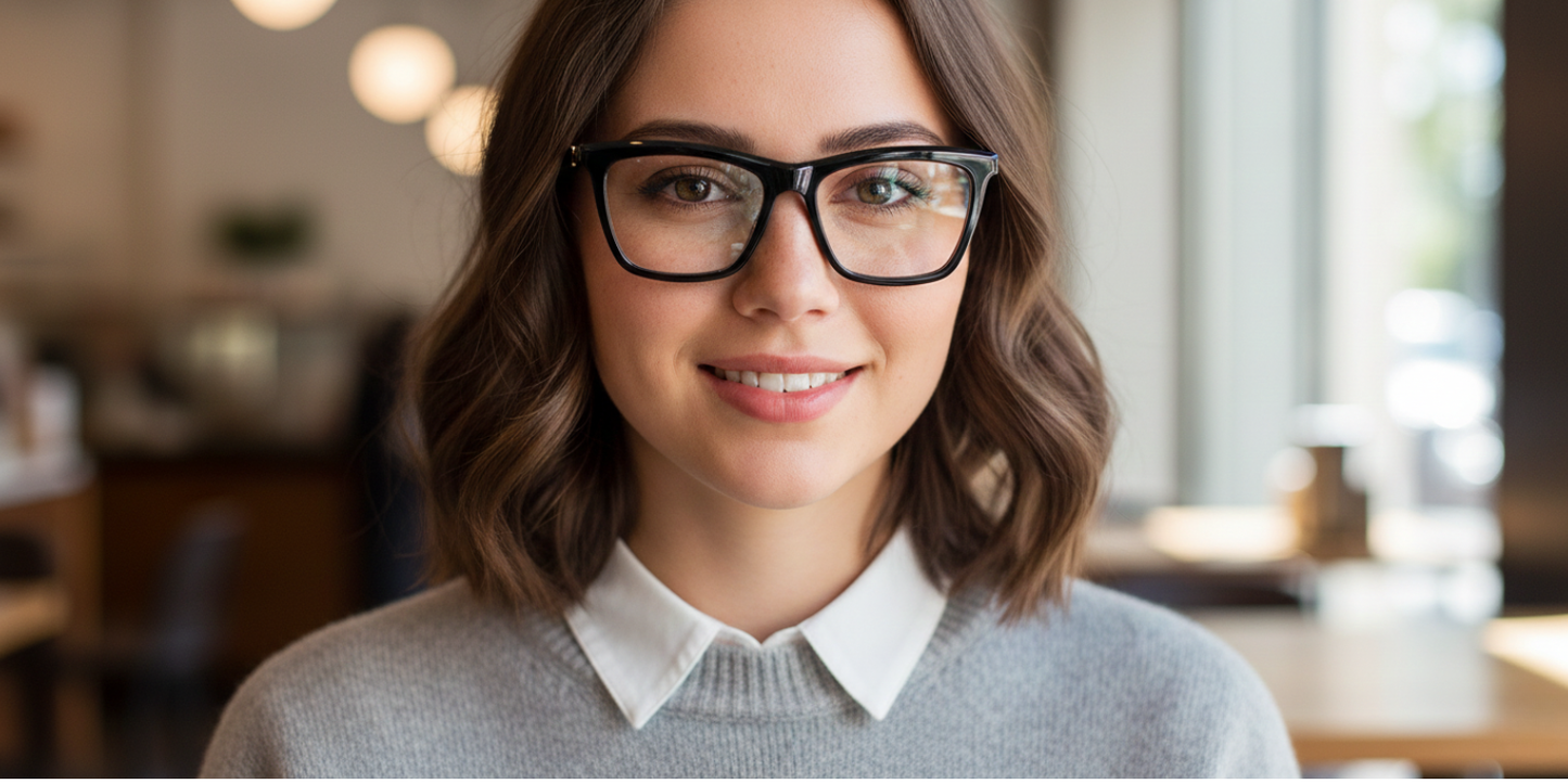 Full Rim Rectangle Classic Eyeglasses
