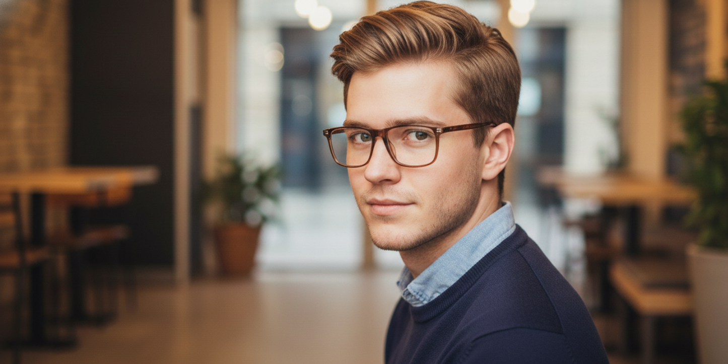 Full Rim Rectangle Classic Eyeglasses