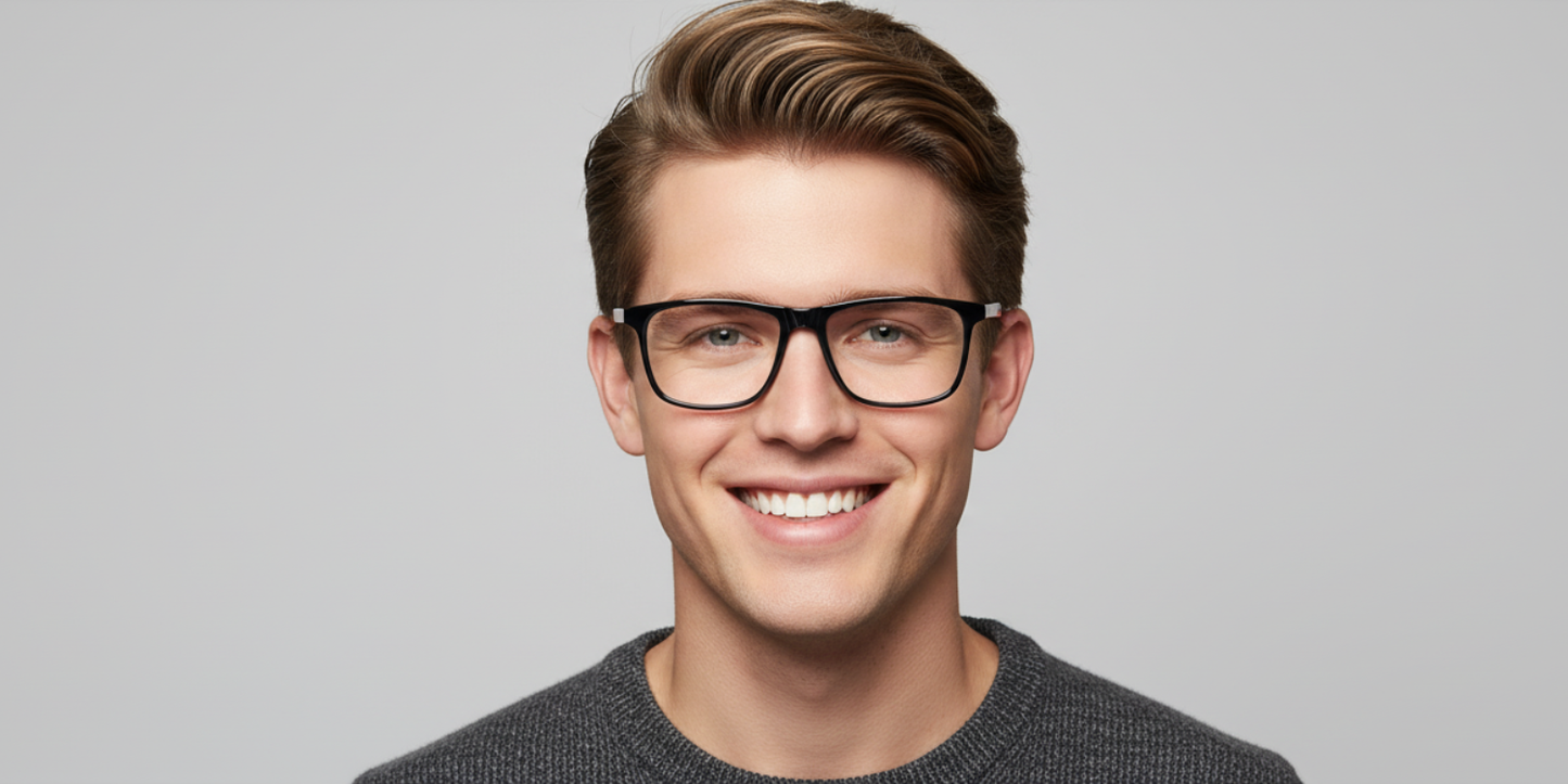 Full Rim Rectangle Classic Eyeglasses