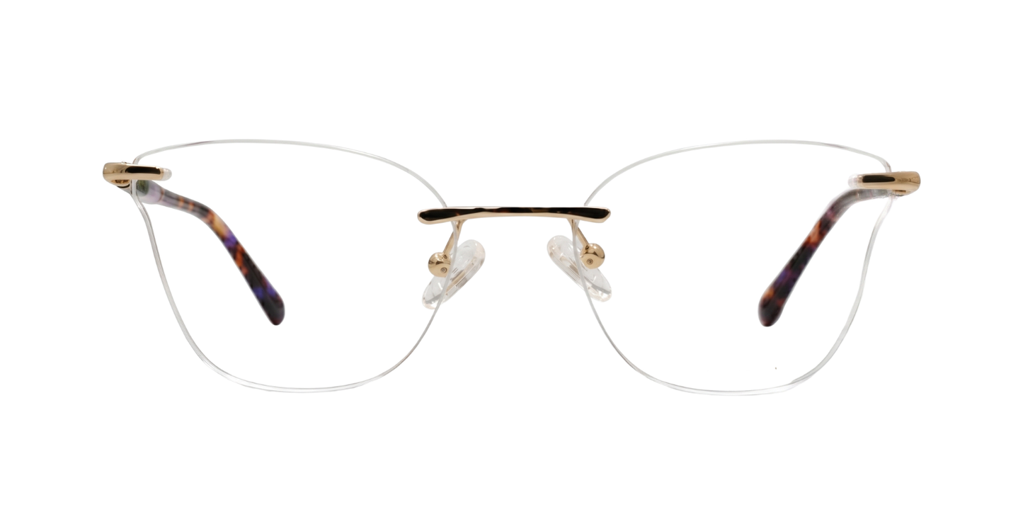 Rimless Cat Eye Premium Eyeglasses