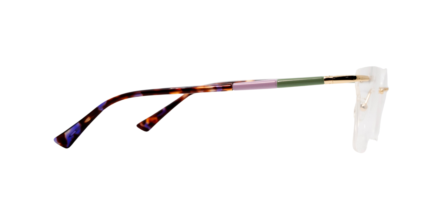 Rimless Cat Eye Premium Eyeglasses