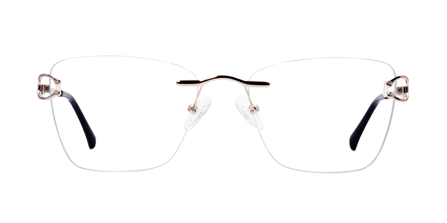 Rimless Cat Eye Premium Eyeglasses