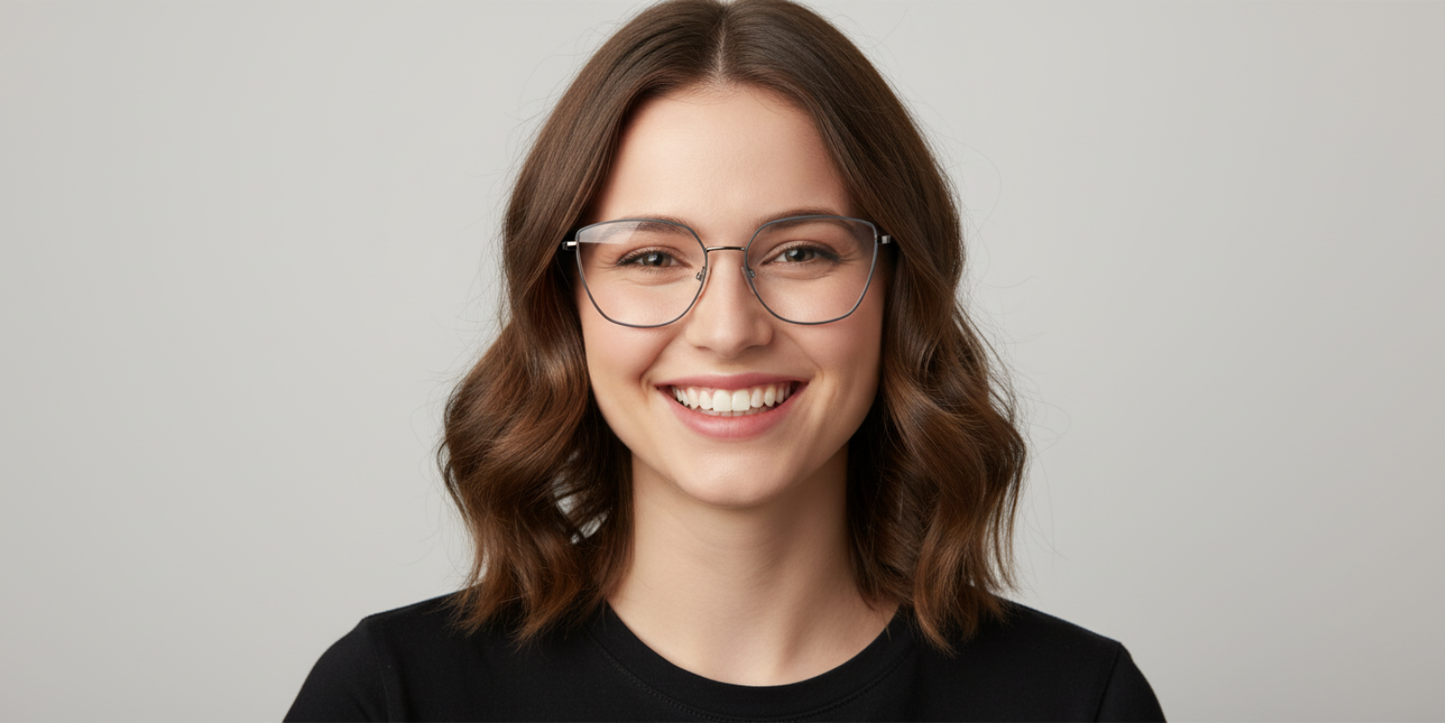 Full Rim Cat Eye Square Classic Eyeglasses