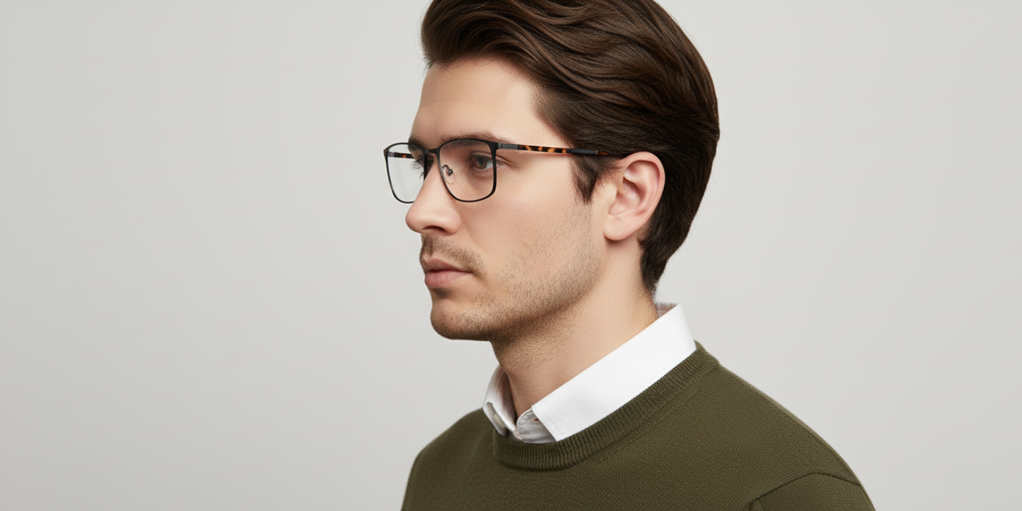 Full Rim Rectangle Premium Eyglasses
