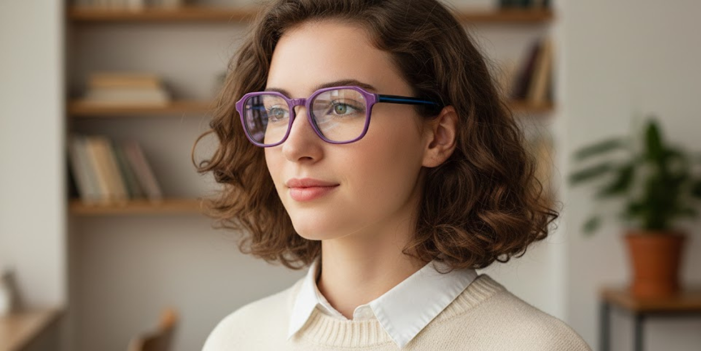 Full Rim Square Classic Eyeglasses
