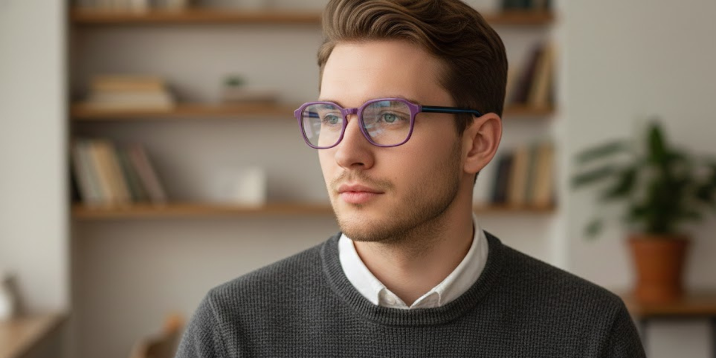 Full Rim Square Classic Eyeglasses