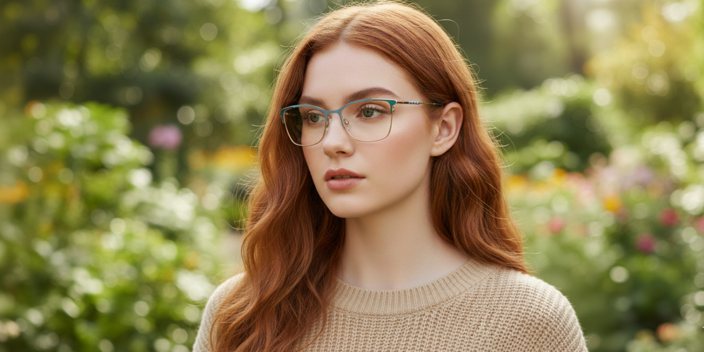 Full Rim Cat Eye Classic Eyeglasses