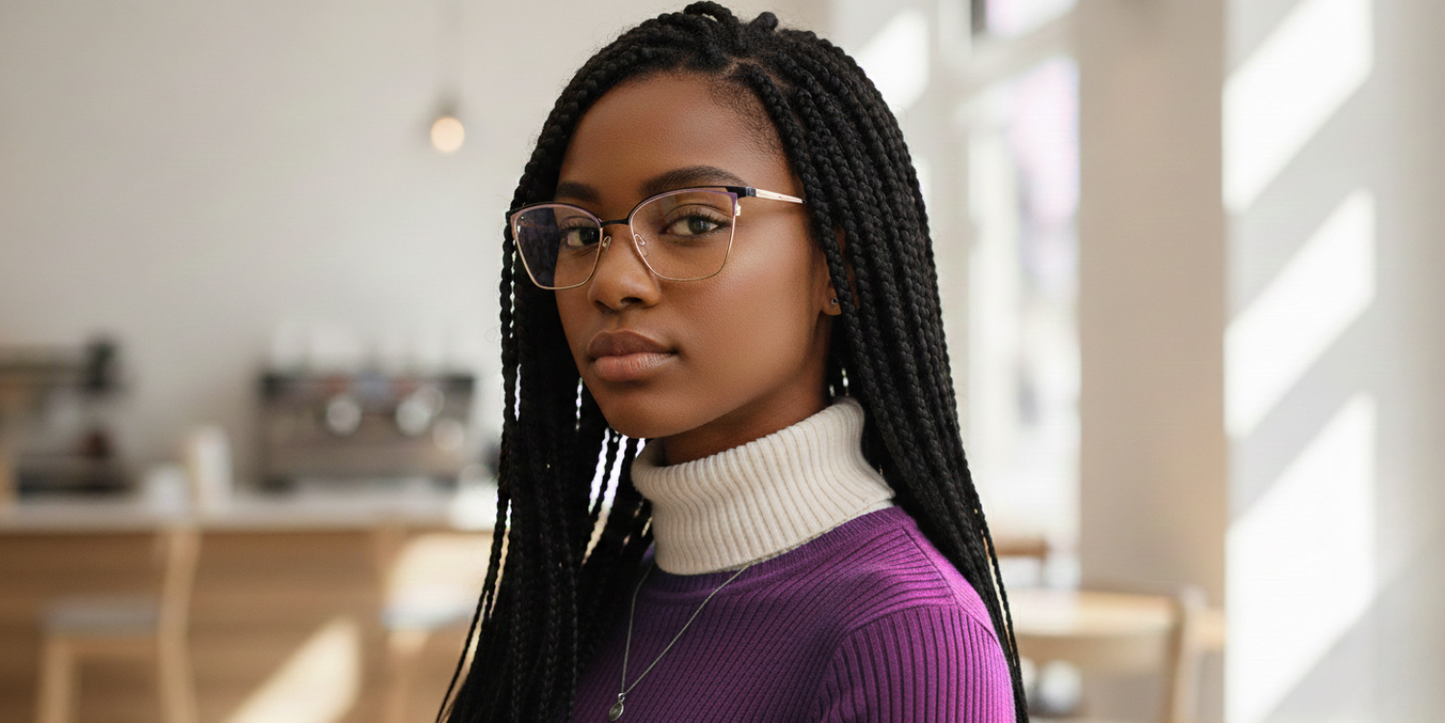 Full Rim Cat Eye Classic Eyeglasses