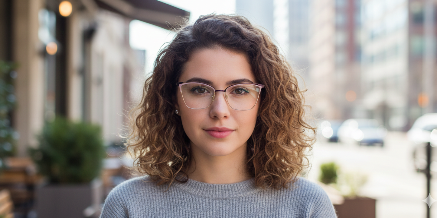 Full Rim Cat Eye Classic Eyeglasses