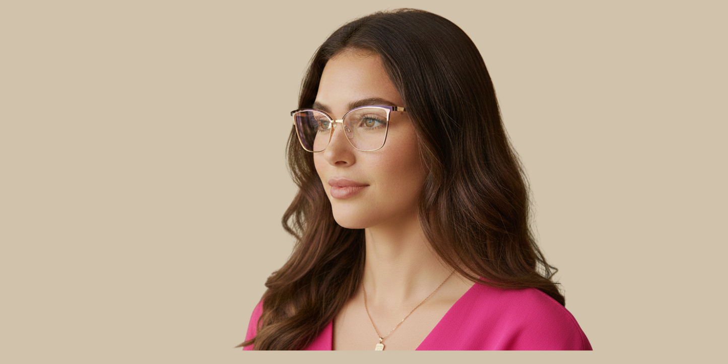 Full Rim Cat Eye Classic Eyeglasses