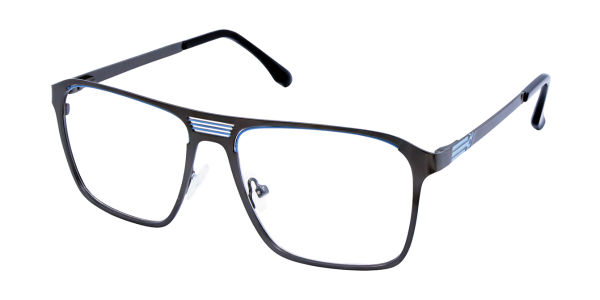 Full Rim Double Bridge Rectangle Classic Eyeglasses