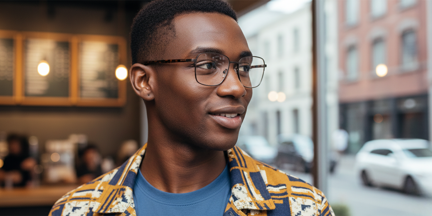 Full Rim Square Classic Eyeglasses