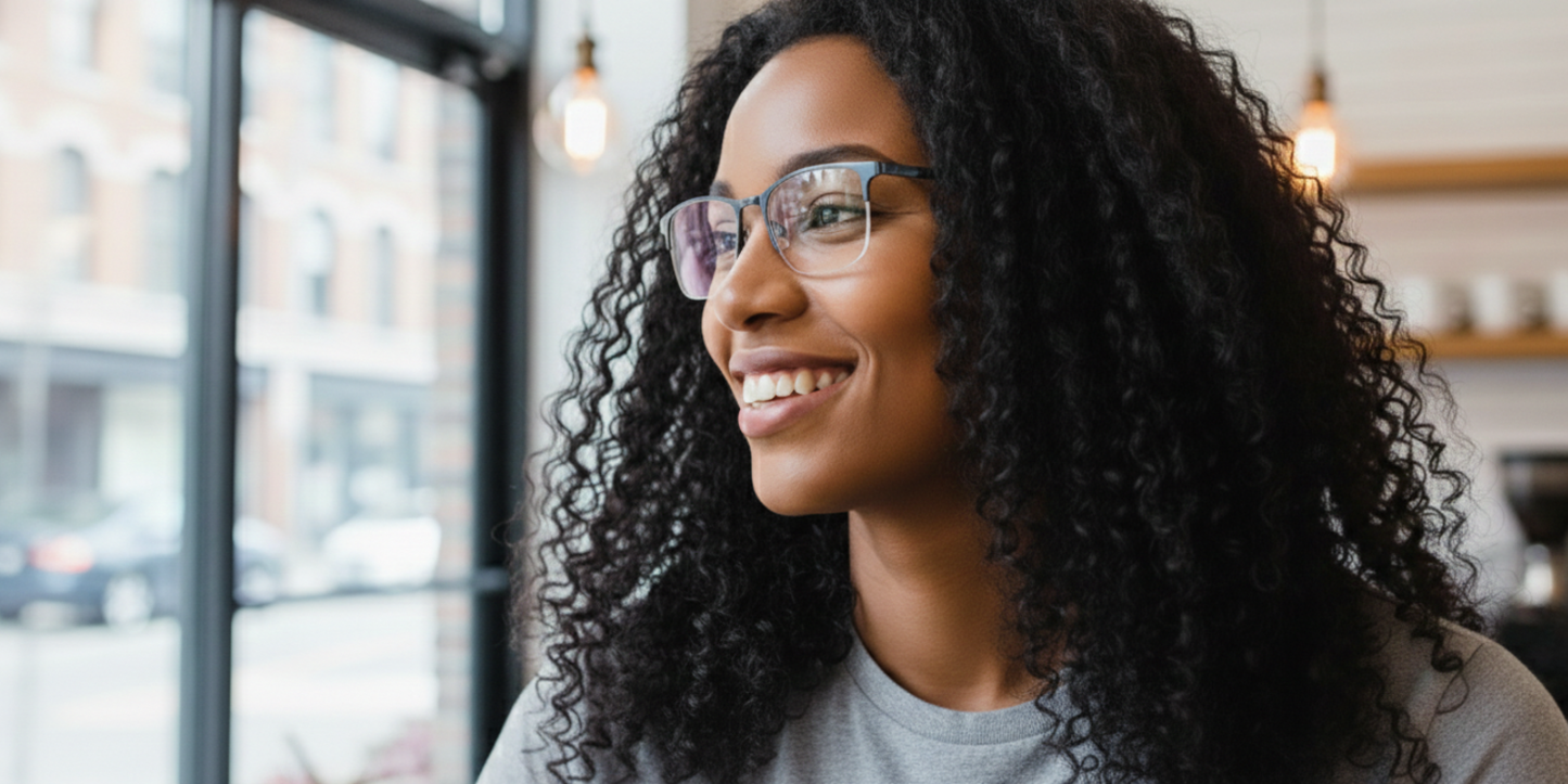 Half Rim Rectangle Classic Eyeglasses