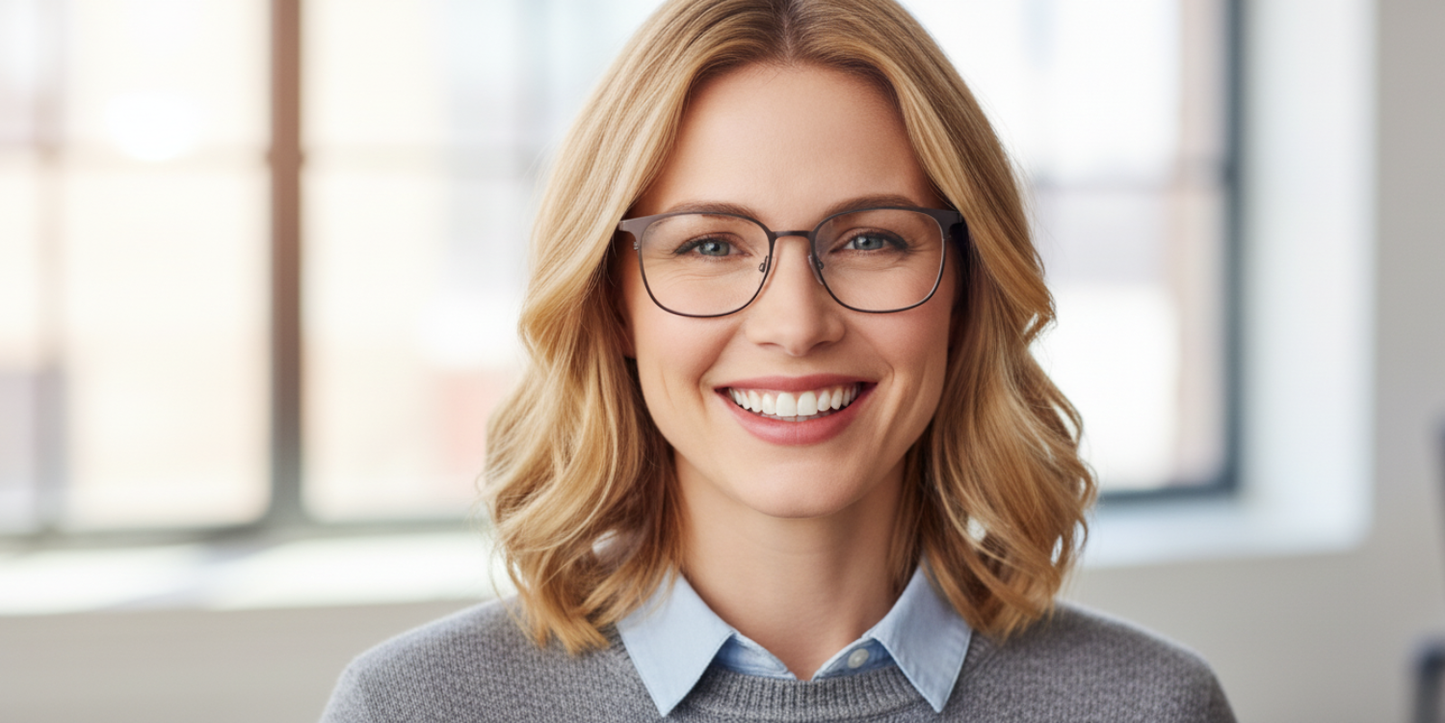 Full Rim Square Classic Eyeglasses