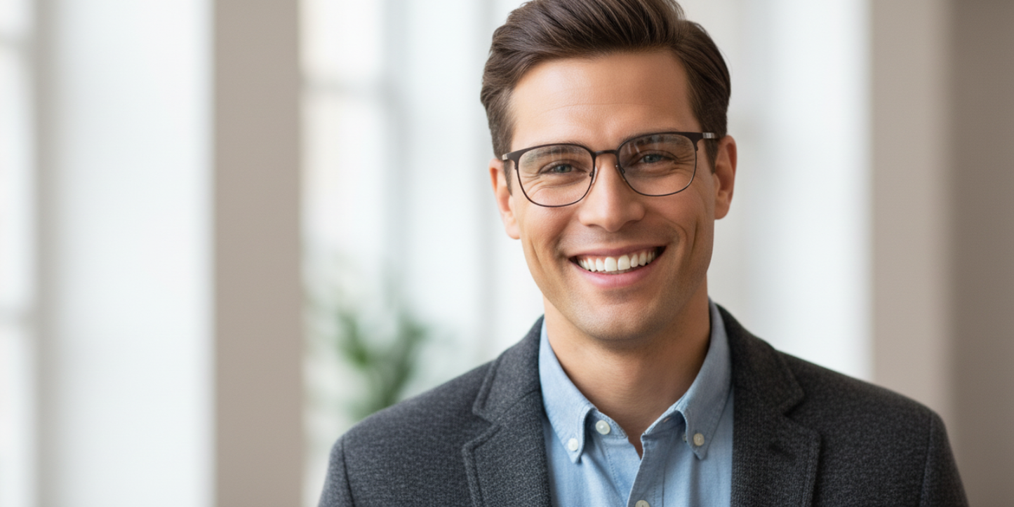 Full Rim Square Classic Eyeglasses
