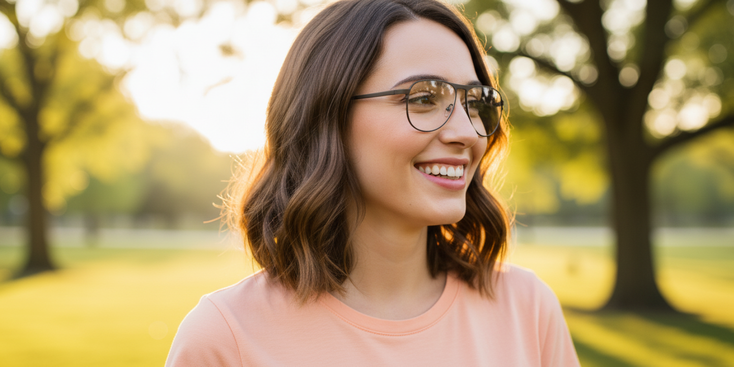 Full Rim Aviator Classic Eyeglasses
