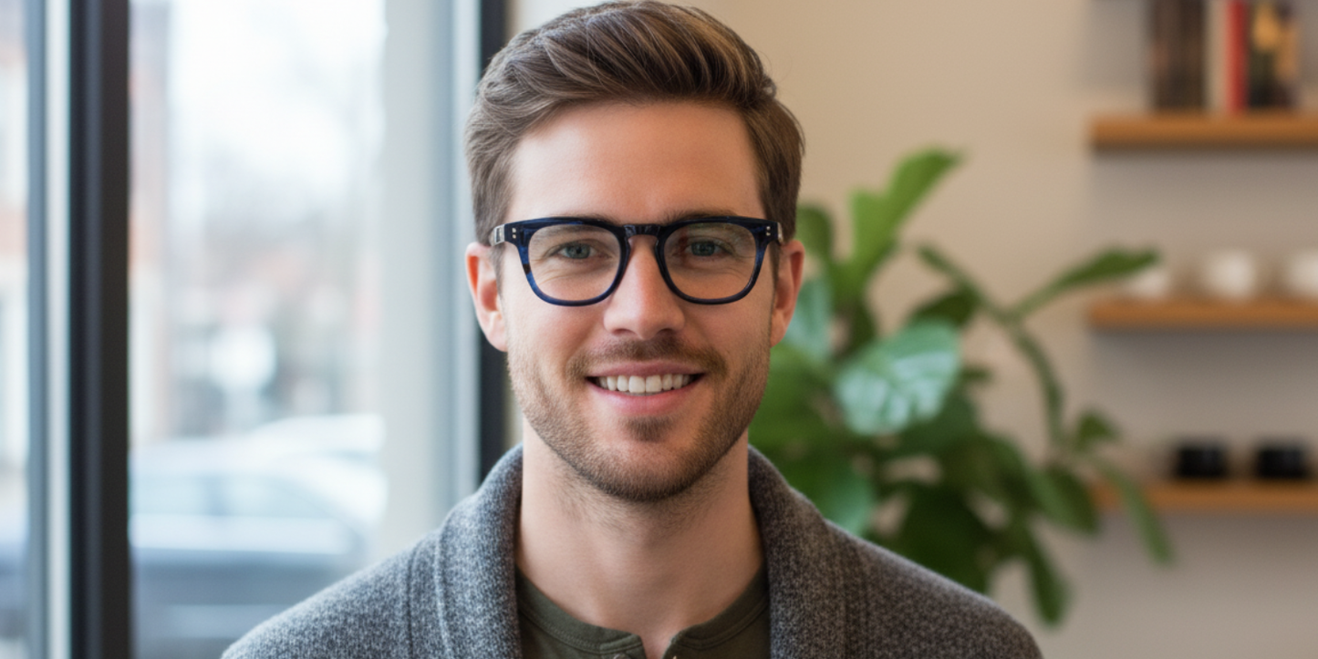 Full Rim Square Premium Eyeglasses