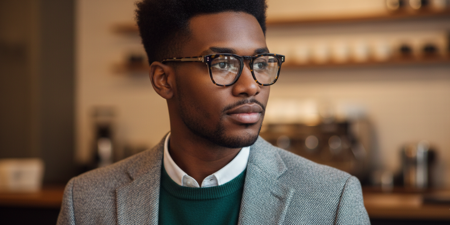 Full Rim Square Premium Eyeglasses