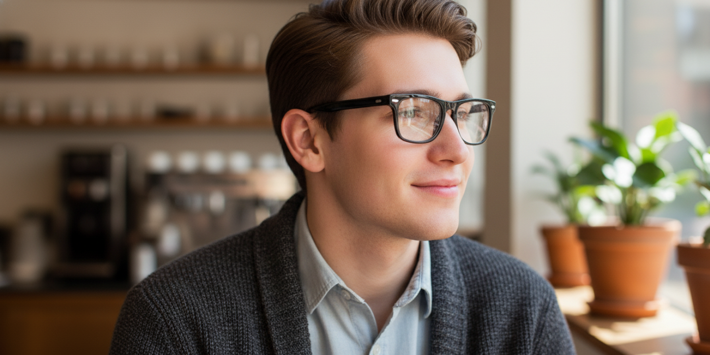 Full Rim Rectangle Premium Eyeglasses