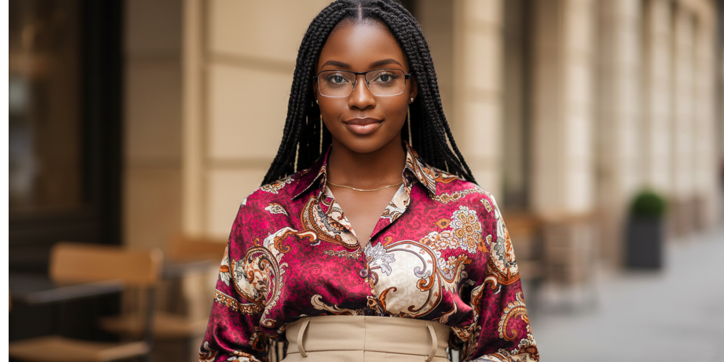 Half Rim Rectangle Classic Eyeglasses