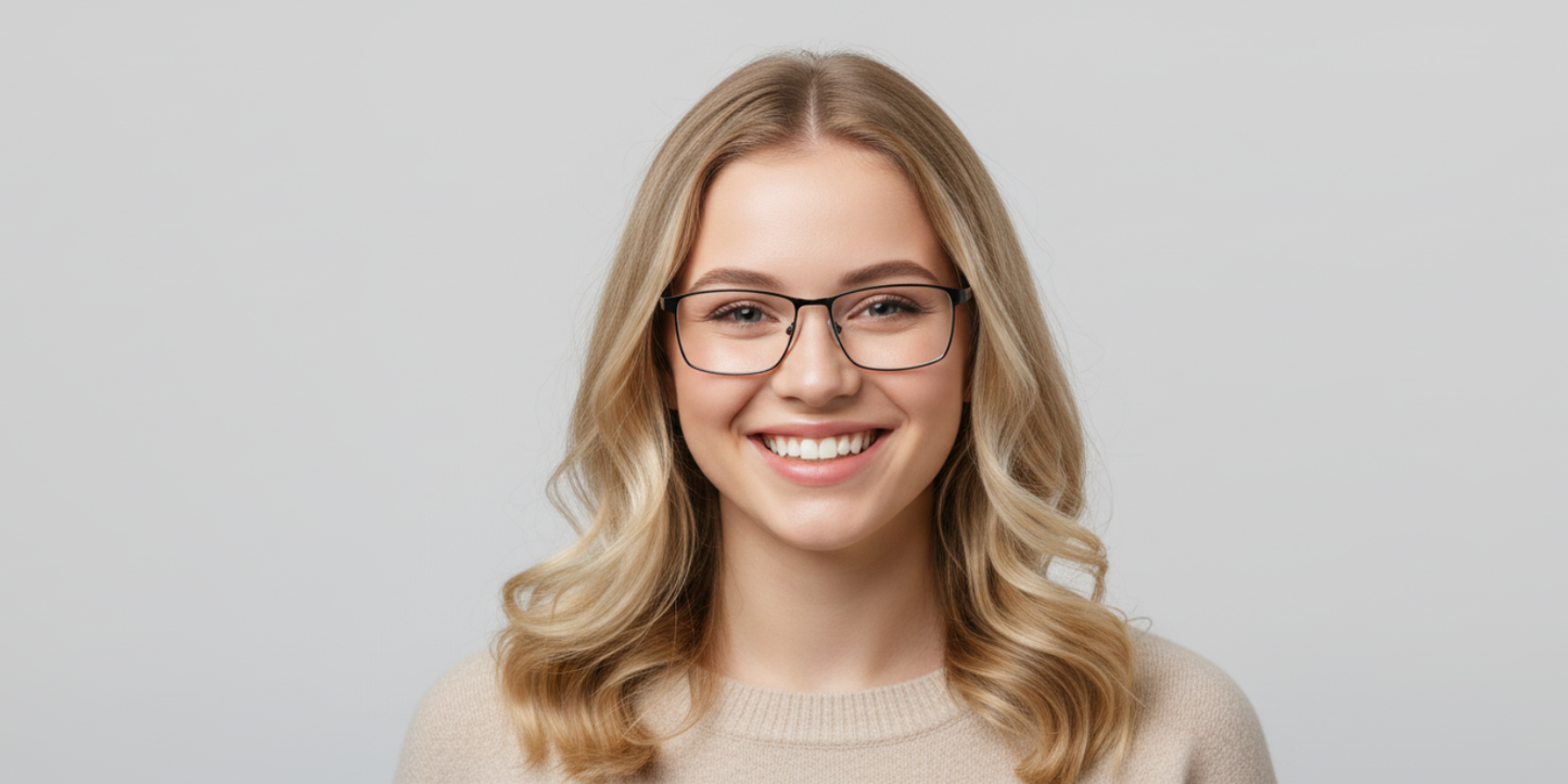 Full Rim Rectangle Classic Eyeglasses