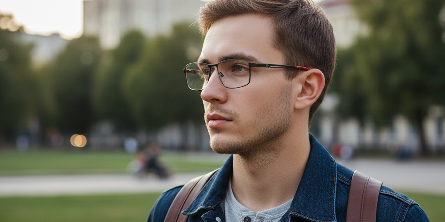 Full Rim Rectangle Classic Eyeglasses
