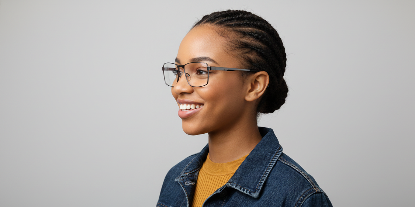 Full Rim Rectangle Classic Eyeglasses