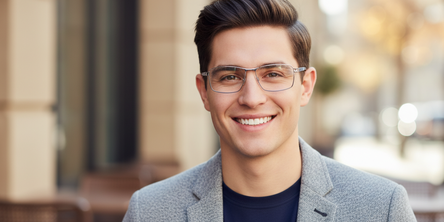 Full Rim Rectangle Classic Eyeglasses